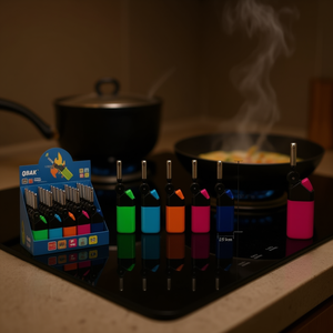 QBAK Kitchen <b>Lighters</b> 25 Pcs Pack Colorful Butane Torch For Cooking Use - Product Image 3