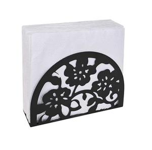 Vintage Metal <b>Tissue</b> Box Holder With Fish Scale Design Organizer For Napkins And <b>Papers</b> - Product Image 3