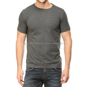 T-shirt pour homme en coton 100% de bonne qualité, tricoté, coupe classique, manches courtes, écologique, respirant, logo personnalisé, design vierge - Product Image 6