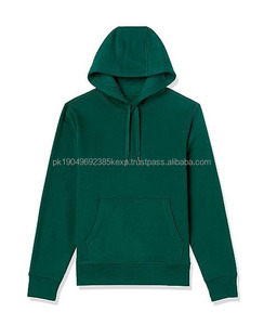 Sweat-shirt à capuche pour homme de qualité supérieure, couleur unie, broderie personnalisée, sweat-shirt à capuche en coton doux et lourd, sweat-shirt à capuche uni pour homme - Product Image 1