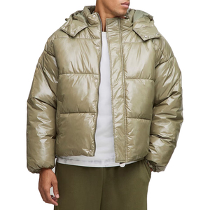 แจ็คเก็ตบับเบิ้ลผู้ชาย OEM รุ่นใหม่ล่าสุด ปี 2026 คุณภาพพรีเมียม รับทำแบรนด์ตามสั่ง แจ็คเก็ตบับเบิ้ลสุดเท่ - Product Image 1