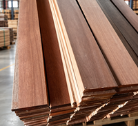 Premium Dark Red Meranti Nemesu Solid Wood Boards (WMDRMN) Mouldings/Dressed Timber Furniture Manufacturing-Low Fatt Wood