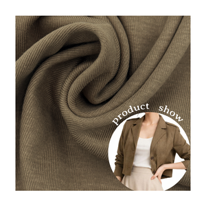 Tela Acrílica/Rayón de Canalé para Leggings de Yoga, en Oferta - Product Image 1