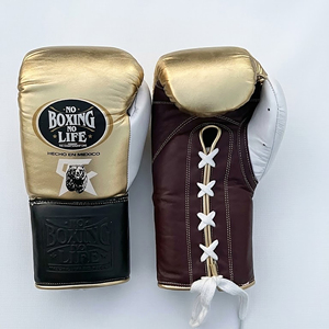 Gants de boxe No Boxing No Life de haute qualité, best-sellers, fermeture à lacets, gants de boxe MMA Sanda, gants de sparring personnalisés - Product Image 5