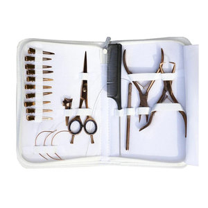 Kit d'outils professionnels multifonctionnels de haute qualité pour extensions de cheveux Micro Link, pinces, ciseaux et aiguille en acier inoxydable étanche - Product Image 5