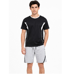T-shirt en coton pour homme, OEM et ODM, été, confortable, respirant, vêtements décontractés de qualité supérieure, fabricant sur mesure, t-shirt en coton uni - Product Image 1