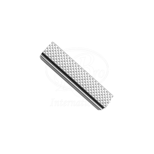 Cuchilla de Repuesto de Acero Inoxidable con Dientes Afilados de 8 cm x 2 cm para Herramientas de Flotación Dental Equina - Product Image 1