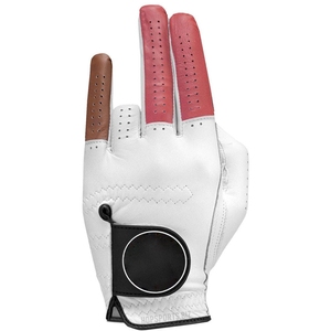 Gants de golf en cuir véritable haut de gamme, ajustables, avec logo personnalisé, modèle 2026, les plus vendus - Product Image 2