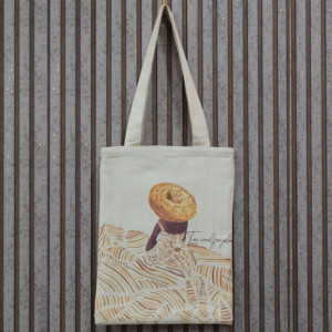 Bolsa de Lona Premium con Diseño Floral de Bicicleta Impreso Digitalmente y Bordado, Bolsa de Compras Reutilizable, Fabricante - Product Image 4