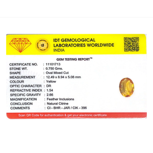 Premium 3.75 Carat Golden Citrine Loose Gemstone Pear Cut Natural Stone for Fine Jewelry - Product Image 4