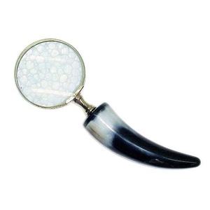 Mayorista 2025 Nuevo Diseño Antiguo Indio Artesanía Ojo de Cristal de Latón de Alta Calidad Lupa de Mano de Color Bronce para Leer - Product Image 4