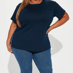 Collection d'été, nouveau style, t-shirt pour femme en coton à manches courtes, imprimé personnalisé, mode streetwear décontractée, fabriqué au Pakistan - Product Image 4