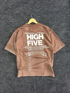 Custom Acid Wash Acid Washed <b>Vintage</b> <b>T</b> <b>Shirts</b> Heavyweight 240gsm 100% Cotton Screen Printing Oversized Unisex Streetwear <b>T</b>-<b>Shirt</b> - Product Image 2