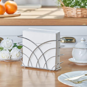 Support de serviettes en acier inoxydable de qualité standard, article de décoration personnalisé pour la vaisselle, anneau de serviette en promotion - Product Image 2