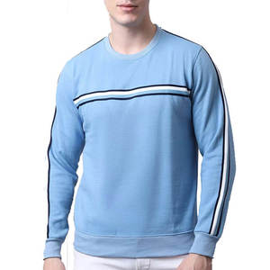 Men's Custom Thermal Sweatshirt Thick French Terry Long Sleeve <b>Jumper</b> Soft Cotton Crew Neck Winter Clothing High Quality - Product Image 4
