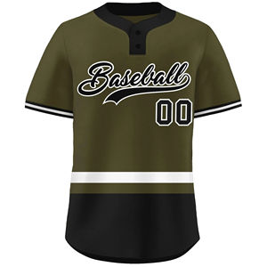 Camiseta de Béisbol Unisex Personalizada, Poliéster/Algodón, Absorbente de Humedad, Transpirable, Uniforme Deportivo para Equipos, Fabricante OEM, Proveedor, Fábrica - Product Image 3