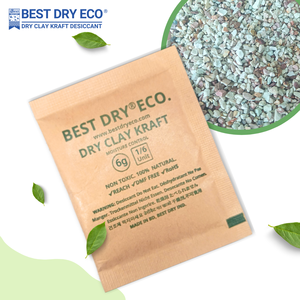 Gel de silice naturel déshydratant 6g |   Absorbeur d'humidité écologique pour papier, produits chimiques, cuir, électronique et rangement de chaussures - Product Image 1