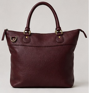 Sac fourre-tout tendance en cuir véritable pour femme Gravs, sac à bandoulière avec poignée supérieure, grande capacité, fermeture éclair amovible, doublure en polyester - Product Image 1
