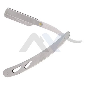 Professional 100 Percent Stainless Steel Straight Edge Safety <b>Razor</b> for <b>Men</b> Classic Barber Shaving <b>Razor</b> Close Smooth Shave - Product Image 6