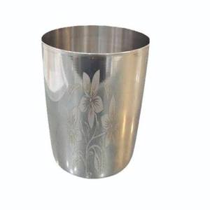 แก้วสแตนเลสลายดอกไม้ ใช้ซ้ำได้ สำหรับเครื่องดื่มเย็น ใช้ในงานปาร์ตี้ - Product Image 1