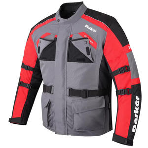 Veste de moto textile pour homme au design optimal, personnalisée, de haute qualité, respirante, en polyester/nylon, taille XL, vêtements de sport très vendus - Product Image 1