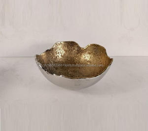 Bol de service à dessert couleur noir et or de qualité supérieure Bol à chocolat de taille personnalisée au design attrayant à vendre d'Inde - Product Image 4