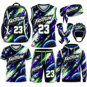 ชุดยูนิฟอร์มฟุตบอล 7v7 แบบสั่งทำจำนวนมาก พิมพ์ลายแบบ Sublimation เสื้อ กางเกงขาสั้น ชุดทีมครบชุด สำหรับผู้ใหญ่ทุกเพศ แพ็คเกจสุดคุ้ม - Product Image 5