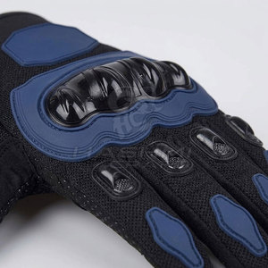 Gants de motard légers, durables et respirants, avec support de sécurité, fermeture réglable au poignet, paume antidérapante, ajustement confortable - Product Image 5