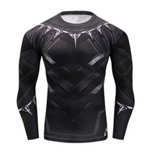 New Design Custom Wholesale Long Sleeve <b>Compression</b> Mma Bjj Rash Guard Training Bodybuilding Sublimation - Product Image 6