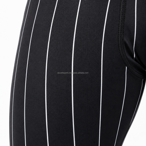 Leggings de compression pour hommes, taille haute, pour la gym, la course, l'entraînement, le fitness, sous-vêtement technique, fournisseur OEM ODM en gros - Product Image 4