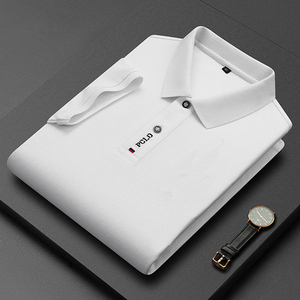 Nouveaux polos pour hommes 100% coton piqué, manches courtes, et polos personnalisés. - Product Image 3