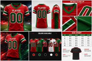 เสื้อฟุตบอลอเมริกันปี 2026 แบบมีชื่อและหมายเลขส่วนตัว ผ้าตาข่ายระบายอากาศได้ดี ผ้าฝ้าย 100% พิมพ์ลายแบบ Sublimation กางเกงขาสั้นสำหรับฝึกซ้อมทีม - Product Image 6