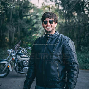 Veste de Moto Noir Décontracté et Uni pour Moto, Vêtements de Course Automobile - Product Image 5