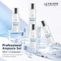 Serum Wajah Hyaluronic Acid Natural Beauty Hyaluronate Moist Beauty Extract, Essence Pelembap 20ml x 6, Melembapkan dengan Lembut