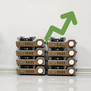 เตาแก๊สพกพาสำหรับตั้งแคมป์กลางแจ้งขนาดกะทัดรัด ยี่ห้อเกาหลี Jera รุ่น JB-602 (4 หัวเตา/ขาตั้งหม้อแบบพับได้/กล่องแข็ง) - Product Image 3