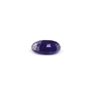 Certified 5.93 Carat Synthetic Blue Sapphire Loose Stone-Brilliant Cut 20mm Round - Product Image 3