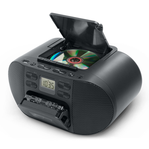 ODM Portable Boombox CD Cassette <b>Player</b> MP3 <b>USB</b> Radio AC DC Operated Recorder for Language Study Plastic Sleek Design - Product Image 1