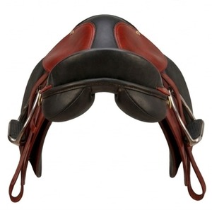 FAB Premium <b>Leather</b> English Dressage Saddle FI-ES-00 Eco-Friendly Fiber Tree Nickel-Plated Hardware Soft <b>Leather</b> Seat - Product Image 4