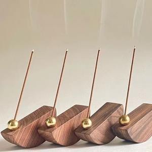 Quemador de incienso de madera de calidad de exportación, producto de decoración para el hogar para Ramadán y Eid, de Madiha Art And Craft - Product Image 6