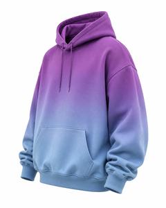 เสื้อฮู้ดดี้ยูนิเซ็กซ์ทรงโอเวอร์ไซส์ ย้อมสีแบบไล่เฉดสี แขนยาว ผ้าฟลีซ ใส่ได้ทุกโอกาส เหมาะสำหรับฤดูหนาว สไตล์ลำลอง สตรีทแวร์ กำลังฮิต ผลิตจากผ้าฝ้าย 100% - Product Image 4