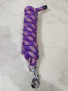 Plomo de caballo con cadena Plomo sólido de 2,50 m con cadena plateada o dorada de 30 pulgadas Durable y fuerte al mejor precio - Product Image 5