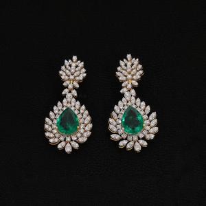 Collier ras-de-cou de luxe en or massif 14 carats avec diamants de laboratoire personnalisés, certifiés IGI, taille brillant, sertissage griffe, breloques - Product Image 3