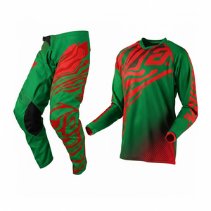 Ensemble de motocross personnalisé, équipement MX, pantalon de moto tout-terrain, uniformes de course de motocross, maillot et pantalon de motocross personnalisés, vente en gros - Product Image 2