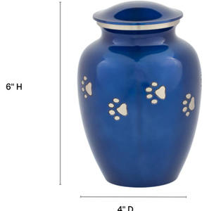 Hot Selling Brass Pet Cremation Urns Funeral Urns For <b>Cat</b> and Dog Ashes Handmade Burial Urns - Product Image 2