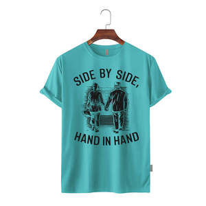 T-shirt en coton doux de qualité supérieure, coupe classique - T-shirt d'été à manches courtes coupe ajustée, imprimé, haute densité, fournisseur en gros Europe - Product Image 6