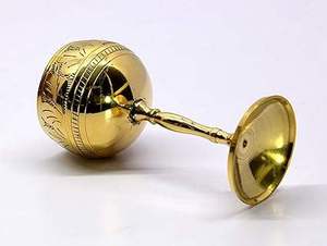 Unique Design Handmade Brass Tumbler for Water Traditional Finish Durable Design Available at <b>Bulk</b> Quantity - Product Image 3