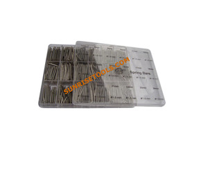 Kit de fournitures pour la fabrication de bijoux SUNTOOLS/STIPL, barres à ressort en fer, 7 mm-24 mm, formes variées, pour outils de perçage de bijoux DIY - Product Image 2