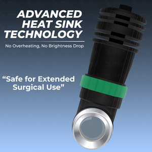 Lámpara LED Dental Inalámbrica OTICA con Brillo Ajustable, Lupa Binocular para Exámenes Quirúrgicos, Uso en Laboratorio, Certificación CE, 5800K - Product Image 6