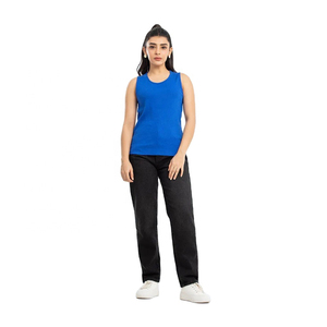 2026 Womens <b>Royal</b> <b>Blue</b> Crew Neck Tank <b>Top</b> Lightweight Casual <b>Vest</b> for Summer Gym Yoga Daily Wear and Layering - Product Image 2