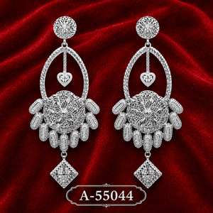 MOLL JEWELLERS Classic 24K Gold Plated Stud <b>Earrings</b> Women's Flower Pattern Heart Charm Coral Luxury Party Jewelry A-55049 - Product Image 6